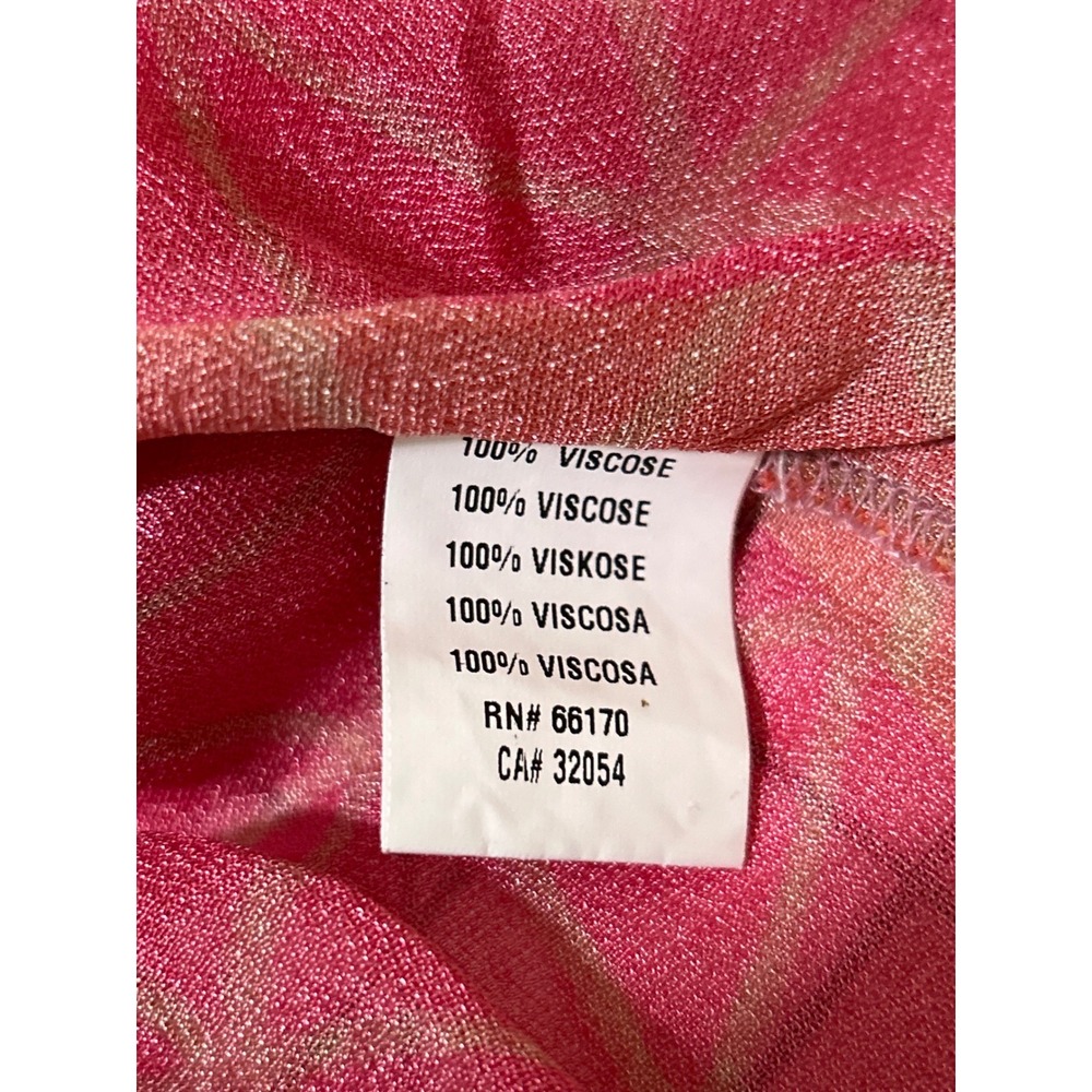 Anthropologie Blank London Miranda Shirt XS Polka Dot Blouse Pink Boho Glam Art - Picture 4 of 8